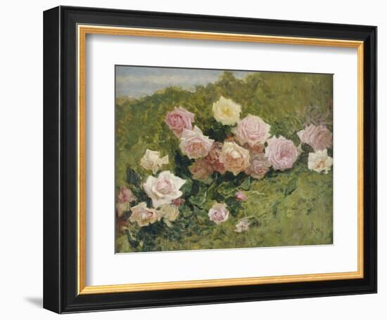 A Study of Roses-Luigi Rossi-Framed Giclee Print