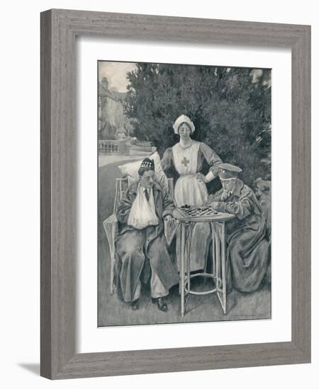 'A Study of Strategy - Stage VI' c1920-William Hatherell-Framed Giclee Print