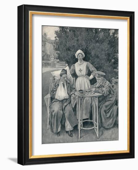 'A Study of Strategy - Stage VI' c1920-William Hatherell-Framed Giclee Print