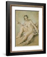 A Study of Venus, 1751-Francois Boucher-Framed Giclee Print
