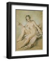 A Study of Venus, 1751-Francois Boucher-Framed Giclee Print