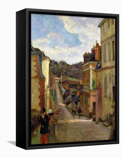 A Suburban Street, 1884-Paul Gauguin-Framed Premier Image Canvas