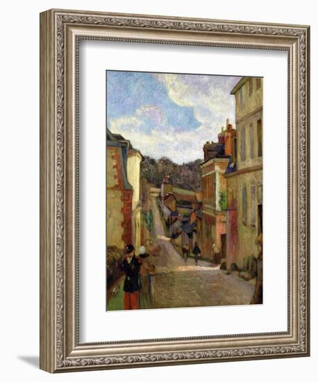 A Suburban Street, 1884-Paul Gauguin-Framed Giclee Print