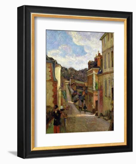 A Suburban Street, 1884-Paul Gauguin-Framed Giclee Print