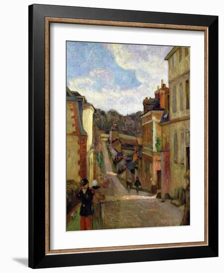 A Suburban Street, 1884-Paul Gauguin-Framed Giclee Print