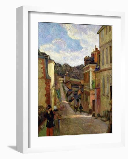 A Suburban Street, 1884-Paul Gauguin-Framed Giclee Print