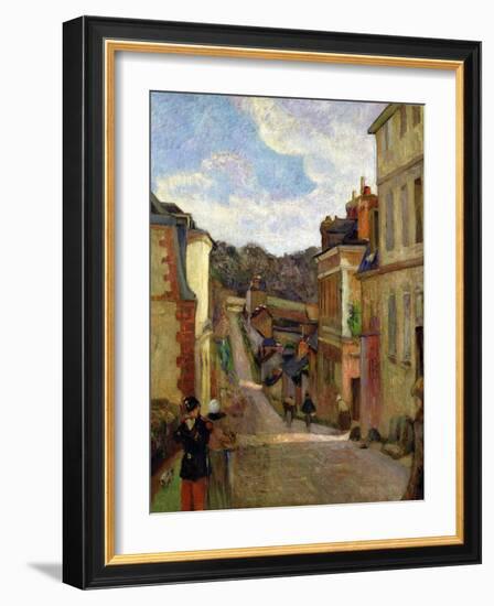 A Suburban Street, 1884-Paul Gauguin-Framed Giclee Print