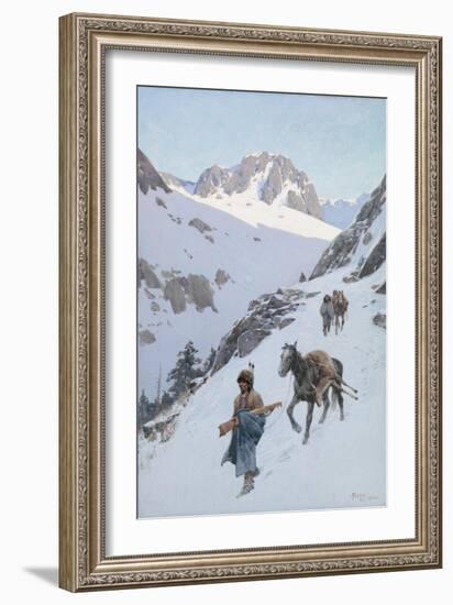 A Successful Hunt, 1906-Henry Francois Farny-Framed Giclee Print