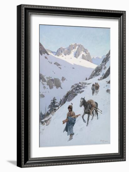 A Successful Hunt, 1906-Henry Francois Farny-Framed Giclee Print