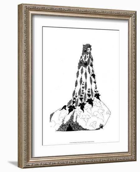 A Suggested Reform in Ballet Costume-Aubrey Beardsley-Framed Art Print