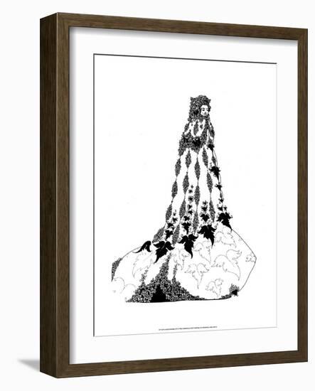 A Suggested Reform in Ballet Costume-Aubrey Beardsley-Framed Art Print