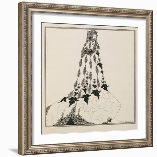A Suggested Reform in Ballet Costume-Aubrey Beardsley-Framed Giclee Print