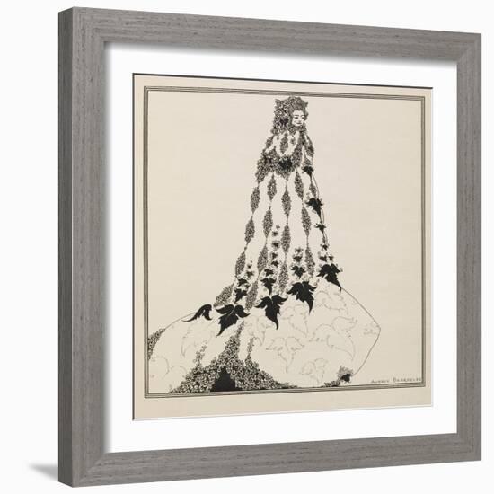 A Suggested Reform in Ballet Costume-Aubrey Beardsley-Framed Giclee Print