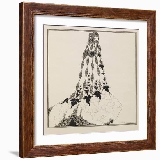 A Suggested Reform in Ballet Costume-Aubrey Beardsley-Framed Giclee Print