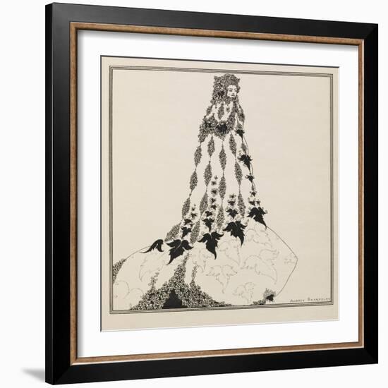 A Suggested Reform in Ballet Costume-Aubrey Beardsley-Framed Giclee Print