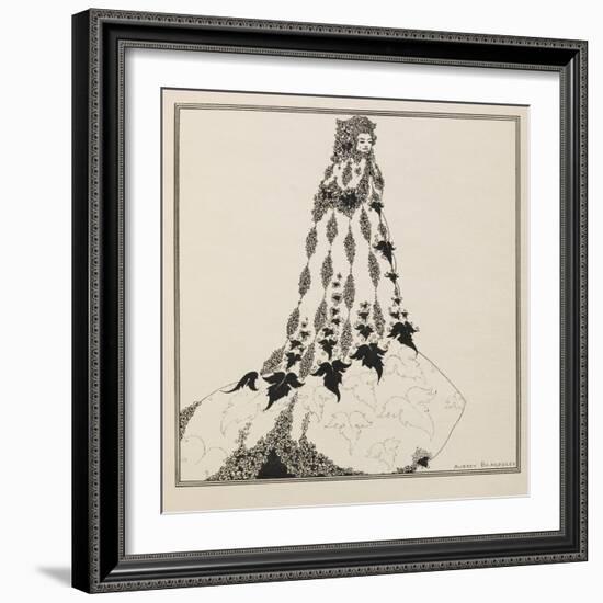 A Suggested Reform in Ballet Costume-Aubrey Beardsley-Framed Giclee Print