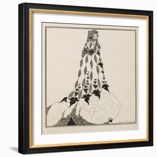 A Suggested Reform in Ballet Costume-Aubrey Beardsley-Framed Giclee Print