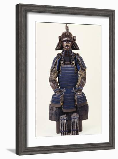 A Suit of Samurai Armour-null-Framed Giclee Print