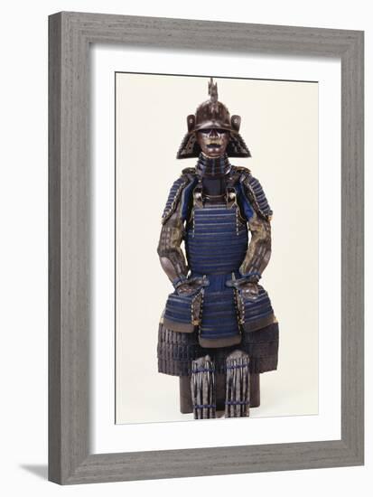 A Suit of Samurai Armour-null-Framed Giclee Print