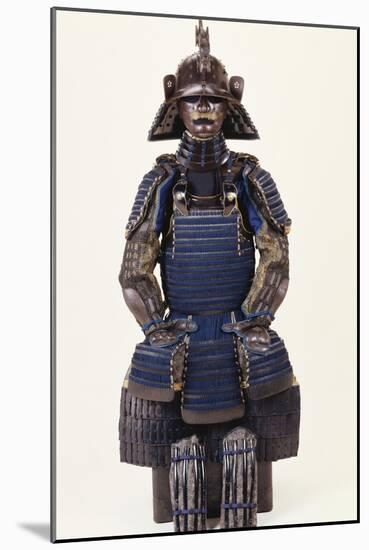 A Suit of Samurai Armour-null-Mounted Giclee Print