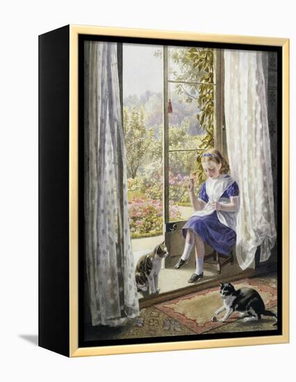 A Summer Afternoon-Helena J. Maguire-Framed Premier Image Canvas