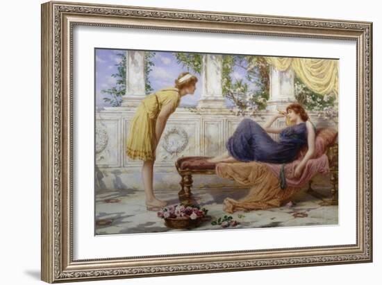 A Summer Afternoon-Henry Ryland-Framed Giclee Print