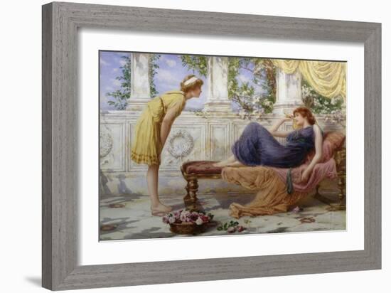 A Summer Afternoon-Henry Ryland-Framed Giclee Print