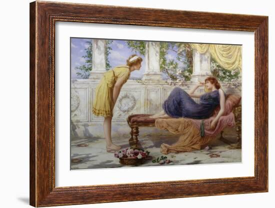 A Summer Afternoon-Henry Ryland-Framed Giclee Print