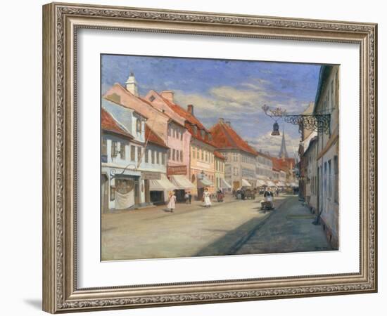 A Summer Day in Helsingoer-Petrus Christus-Framed Giclee Print