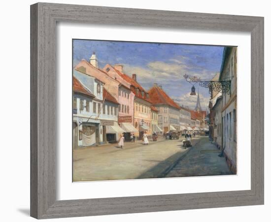 A Summer Day in Helsingoer-Petrus Christus-Framed Giclee Print