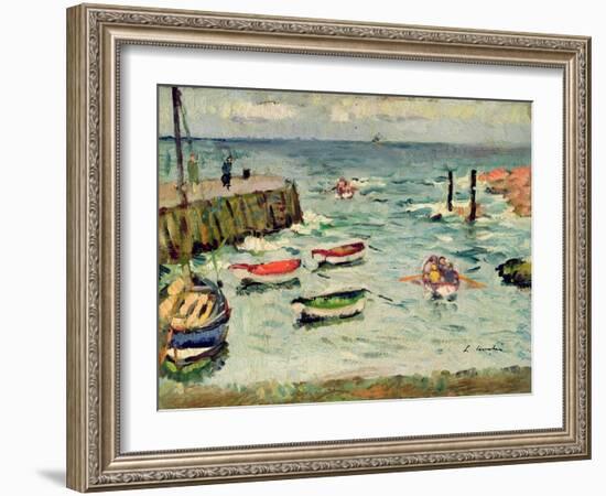 A Summer Day, Largo-George Leslie Hunter-Framed Giclee Print