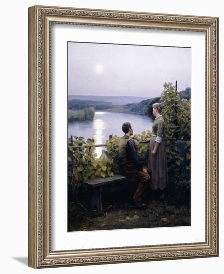 A Summer Evening, 1897-Daniel Ridgway Knight-Framed Giclee Print