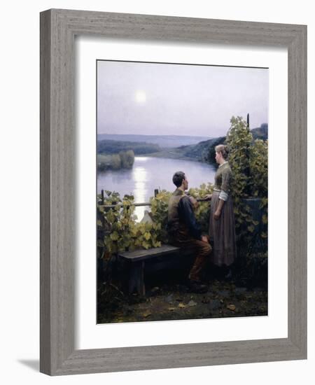 A Summer Evening, 1897-Daniel Ridgway Knight-Framed Giclee Print