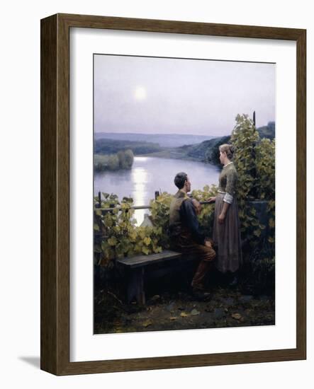 A Summer Evening, 1897-Daniel Ridgway Knight-Framed Giclee Print