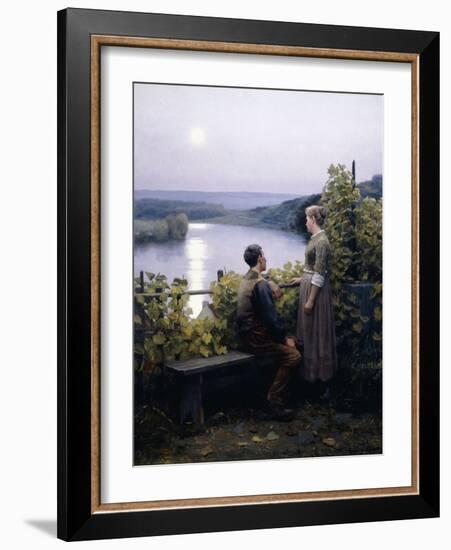 A Summer Evening, 1897-Daniel Ridgway Knight-Framed Giclee Print