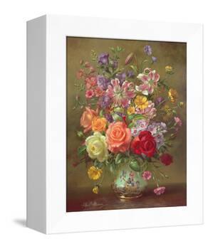 A Summer Floral Arrangement, 1996-Albert Williams-Framed Premier Image Canvas