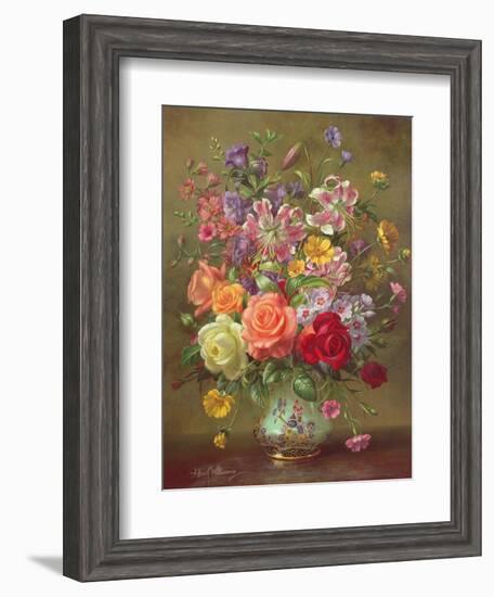 A Summer Floral Arrangement, 1996-Albert Williams-Framed Giclee Print