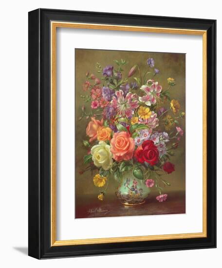 A Summer Floral Arrangement, 1996-Albert Williams-Framed Giclee Print