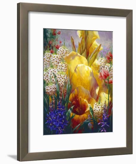 A Summer Gathering-Elizabeth Horning-Framed Premium Giclee Print