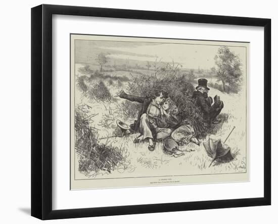 A Summer Idyl-Frederick Barnard-Framed Giclee Print