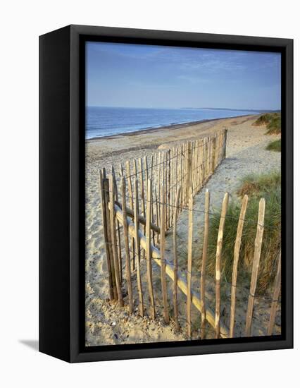 A Summer Morning on the Beach at Walberswick, Suffolk, England, United Kingdom, Europe-Jon Gibbs-Framed Premier Image Canvas