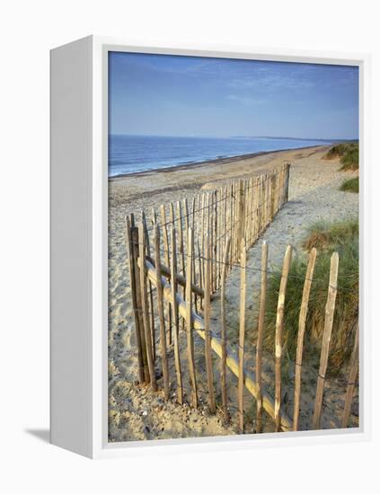 A Summer Morning on the Beach at Walberswick, Suffolk, England, United Kingdom, Europe-Jon Gibbs-Framed Premier Image Canvas