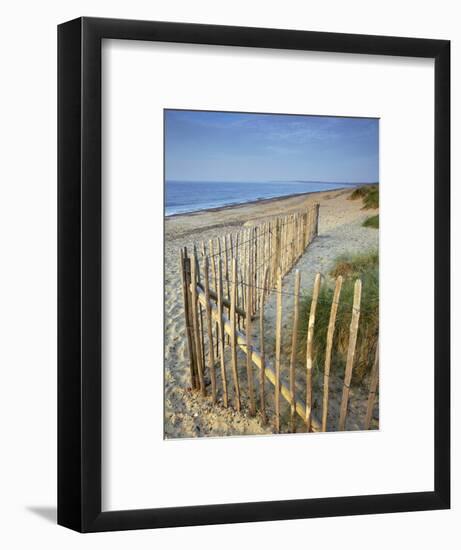 A Summer Morning on the Beach at Walberswick, Suffolk, England, United Kingdom, Europe-Jon Gibbs-Framed Photographic Print