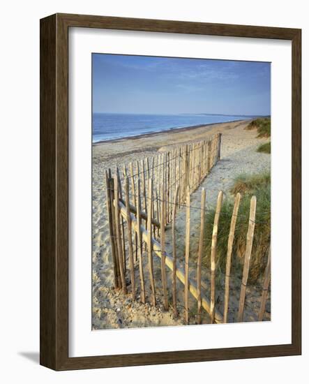 A Summer Morning on the Beach at Walberswick, Suffolk, England, United Kingdom, Europe-Jon Gibbs-Framed Photographic Print