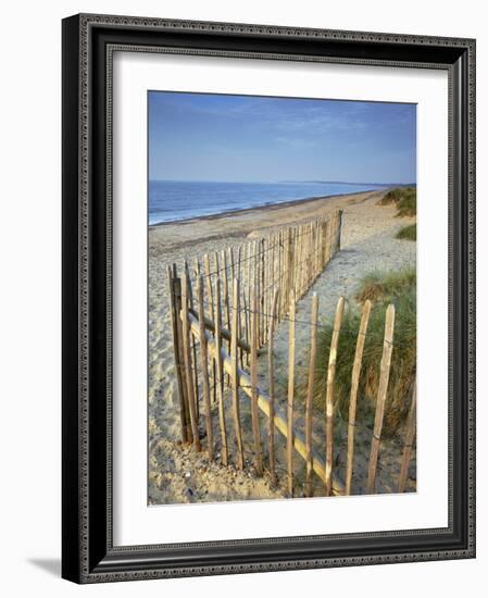 A Summer Morning on the Beach at Walberswick, Suffolk, England, United Kingdom, Europe-Jon Gibbs-Framed Photographic Print