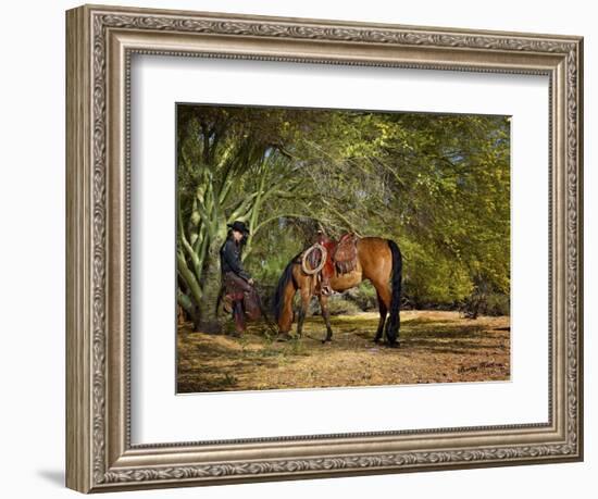 A Summer Place-Barry Hart-Framed Art Print