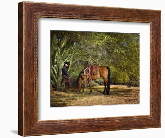 A Summer Place-Barry Hart-Framed Art Print