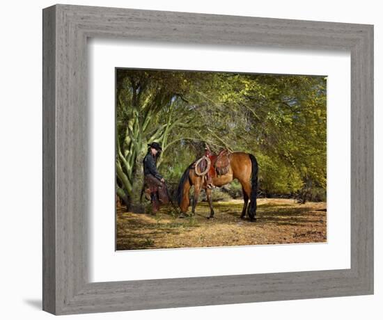 A Summer Place-Barry Hart-Framed Art Print