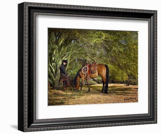 A Summer Place-Barry Hart-Framed Art Print