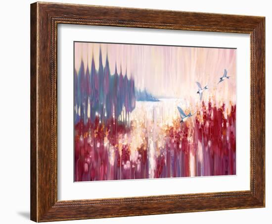 A Summer Place-Gill Bustamante-Framed Art Print